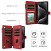 PU Leather Phone Case for IPhone 17Air  17 Pro Max 16 Pro Max 16e 15 14 13 12 11 Pro Max Plus  Flip Wallet Style Phone Cover