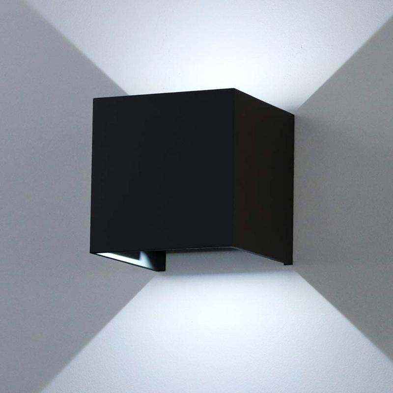 Aluminum LED Outdoor Wall Light Waterproof IP65 Garden Lights 6W 12W Interior Wall Lamps for Bedroom Living Room Stairs Lighting