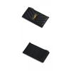 Saint Laurent Card Wallet Cassandra Monogram Matelass  Gold Zipper 607915 Bow01