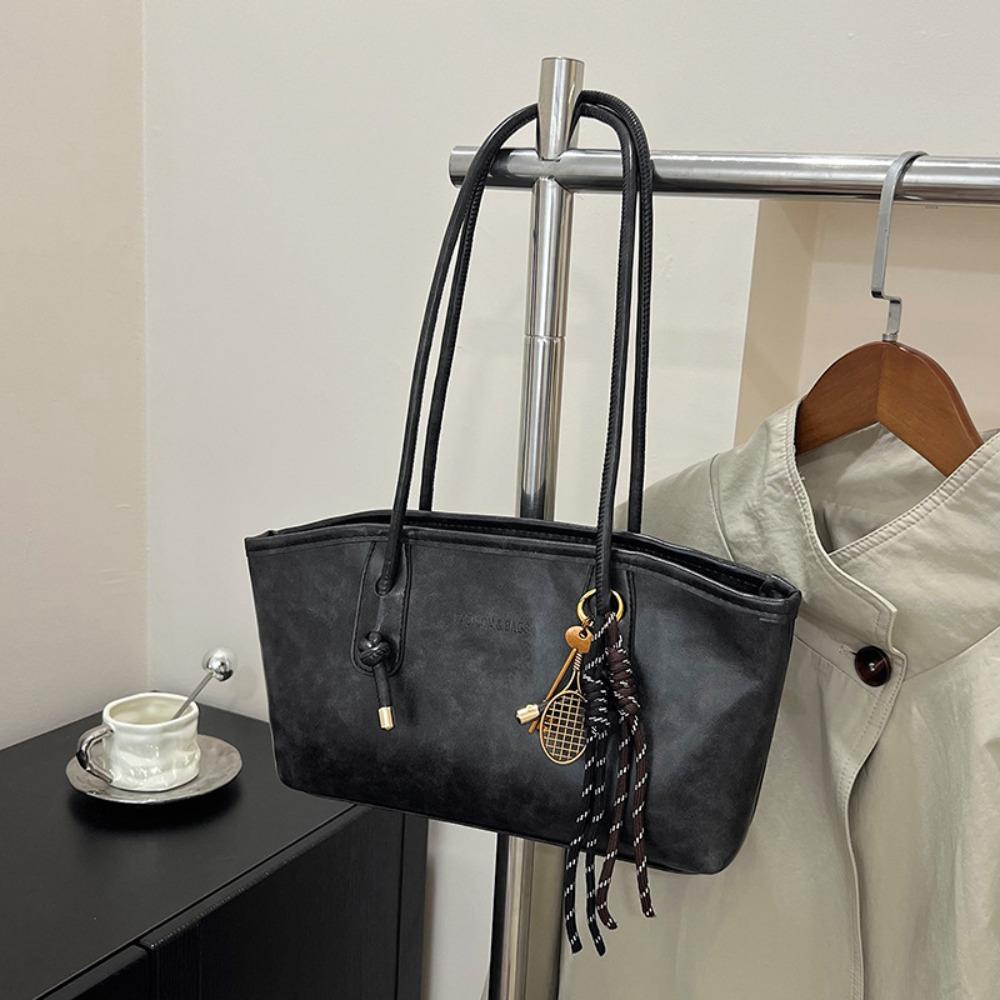 

Сумка из искусственной кожи, винтажная сумка на одно плечо, модная ретро-сумка-тоут, для девушек