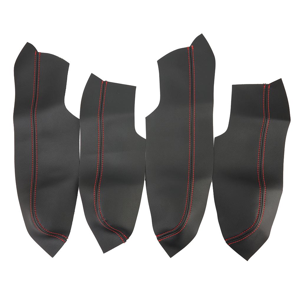 Left & Right Door Armrest Cover For Honda Civic 2006 -2011 Parts Replacement Trim 4pcs/kit Accessories Black New