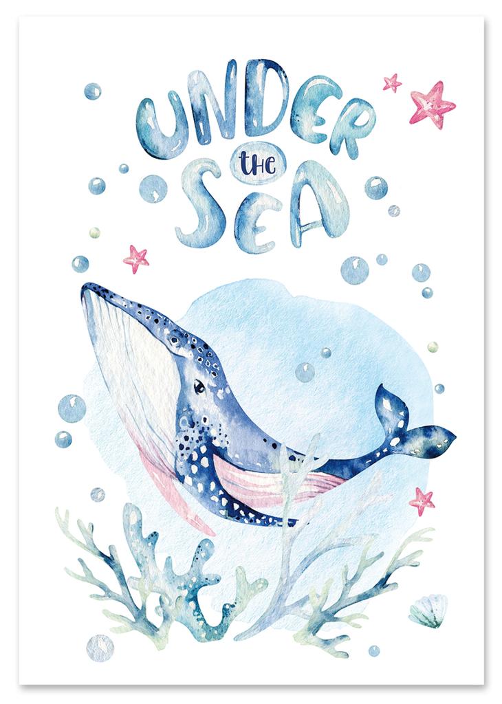 Poster Children's Room Whale Rating