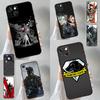 Metal Gear Solid Case For iPhone 11 12 13 14 16 15 Pro Max Plus Mini X XR XS Max 7 8 Back Cover