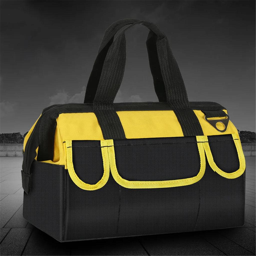 14in Oxford Cloth Canvas Tool Bag for Electrician Tools Multi-pocket Waterproof Tool Pouch Tool Organizer 2025 New
