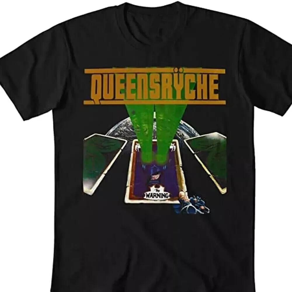 

Queensryche Warning Черная футболка Унисекс футболка Все размеры XXXL