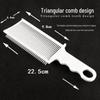 Men's Haircut Positioning Clip & Leveling Comb Set