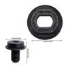 High Performances Circularsaw Blade Clamping Bolt and Outer Clamp Flange Washer Set Replacement Part For Secure Locking