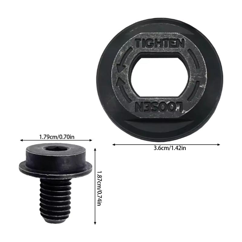 High Performances Circularsaw Blade Clamping Bolt and Outer Clamp Flange Washer Set Replacement Part For Secure Locking