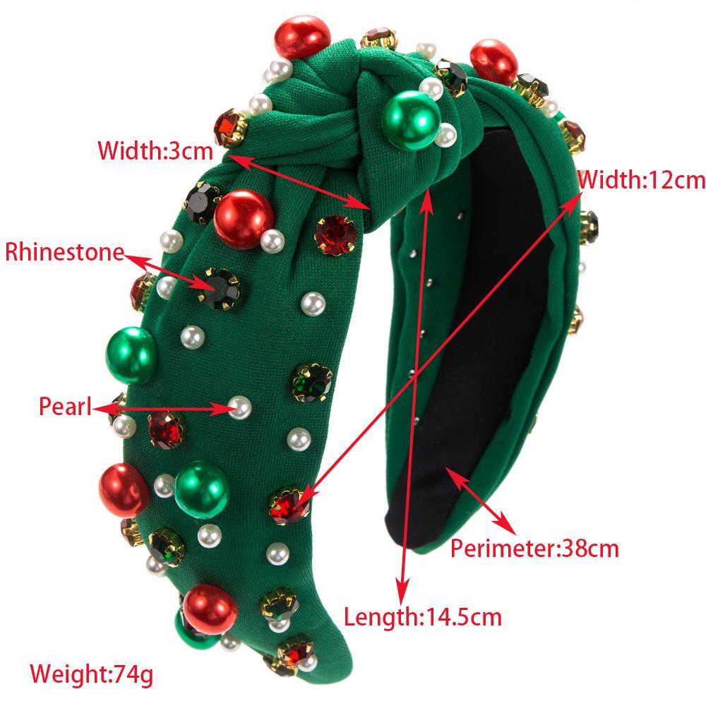 Christmas Hairband for Women, Simple and Versatile Hair Accessory