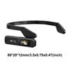 4K Ultra HD Wearable Video Camera First-Person View Recording Hands-Free Vlog Camera 0.96in IPS Screen 110 Degree Wide Angle