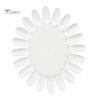 Puntos Nail Art 20 Colors Acrylic False Tip Practice Round Wheel Mould DIY Display Tool