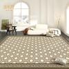 Nordic Style Black and White Carpet Large Area Living Room Decoration Luxury Home Decor Carpets Sofa Table Non-slip Custom Rug