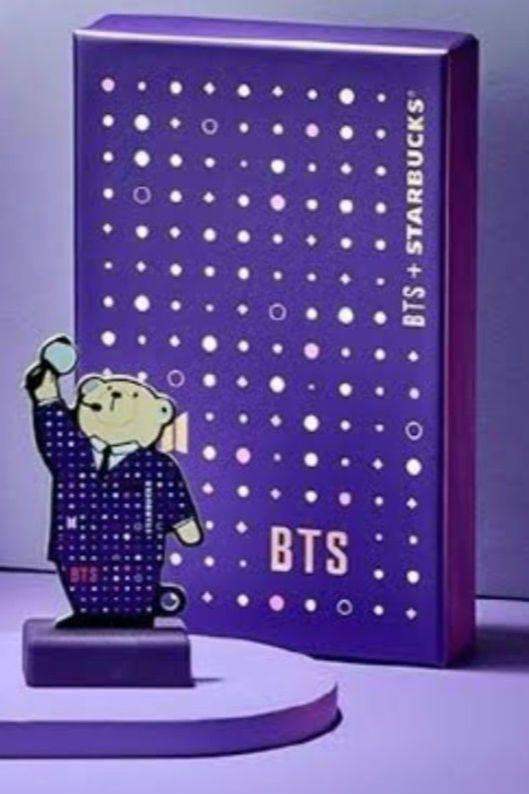 

[Б/У] BTS x Korea Starbucks Collaboration Карта Bearista BOMB Фиолетовый STARBUCKS