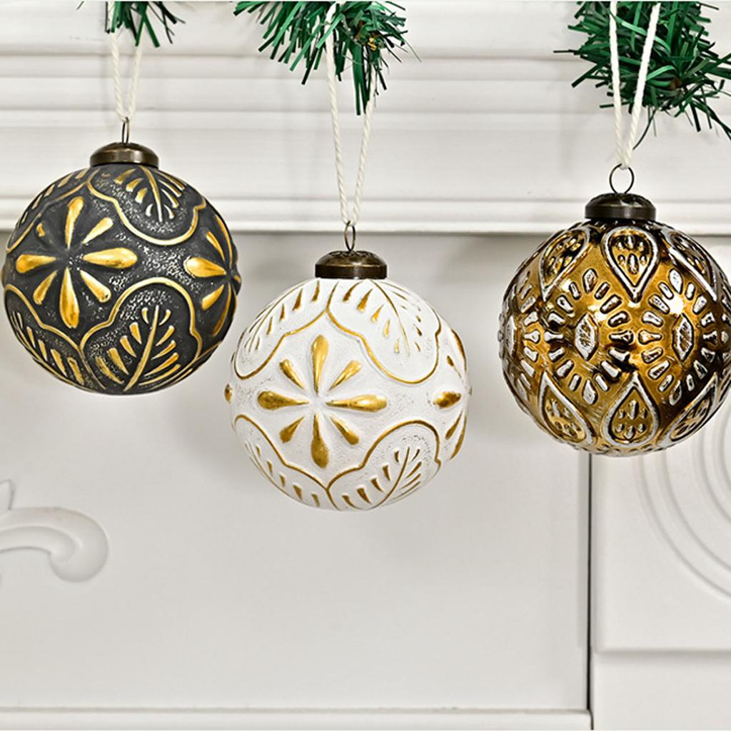 Christmas Balls, 12-pack, 8cm Colored Christmas Balls, Gift Tree Decorations, Suitable For Christmas Tree And Holiday Ornaments