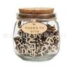 Lustiges Fuck-Glas Geschenk – 100 Holzbuchstaben-Ausschnitte, Scherz-Geburtstagsgeschenk für Ihn/Sie, Neuartige Schreibtischdekoration zur Stressbewältigung