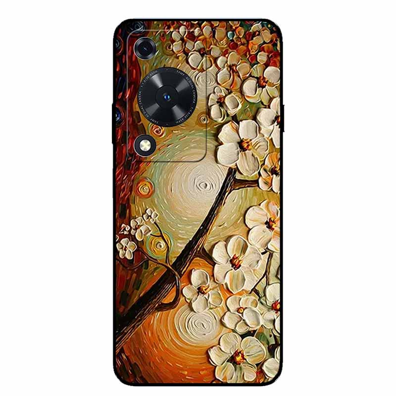 Phone Case For Huawei Nova Y63/ Y72S Case Animal Soft TPU Silicone Back Cover Case For Huawei Nova Y72S TPU Black Funda Nova Y63