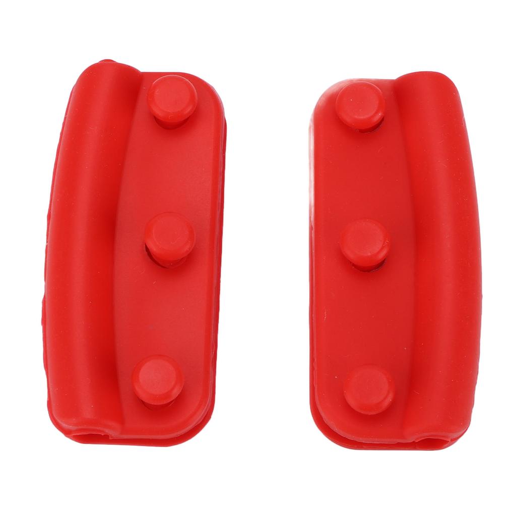 2 st Silikon Grythandtagshållare Grytlapp Ärm Värmeisolerad Stekpannhandtagsskydd för Kök