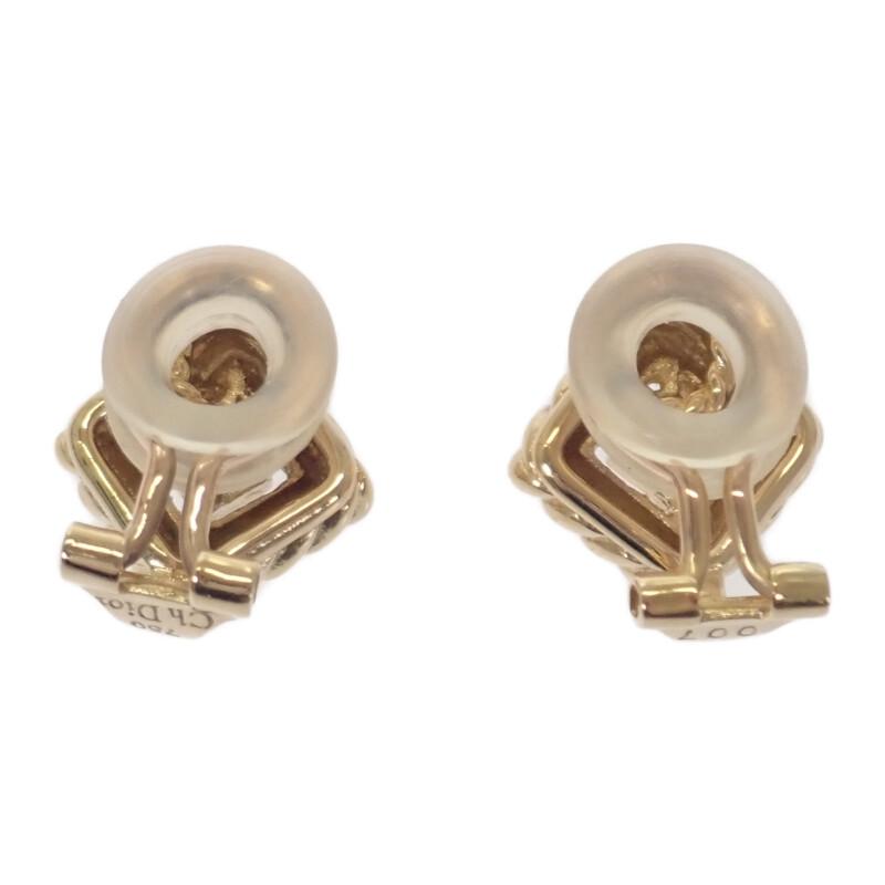 Dior Earring K18 Yellow Gold Women