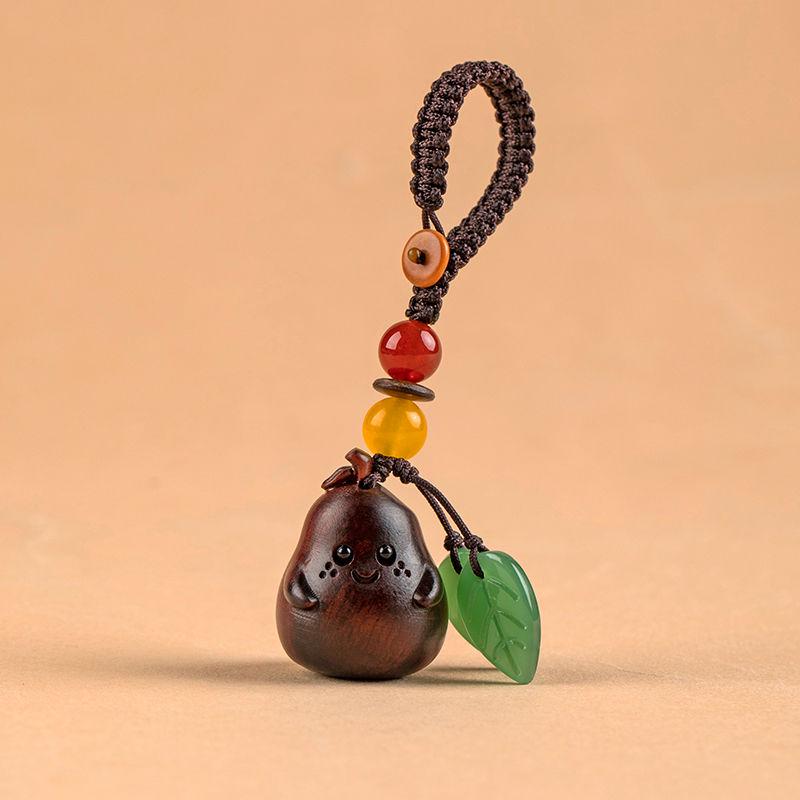 Sandalwood Pear Couple Keychain & Phone Lanyard