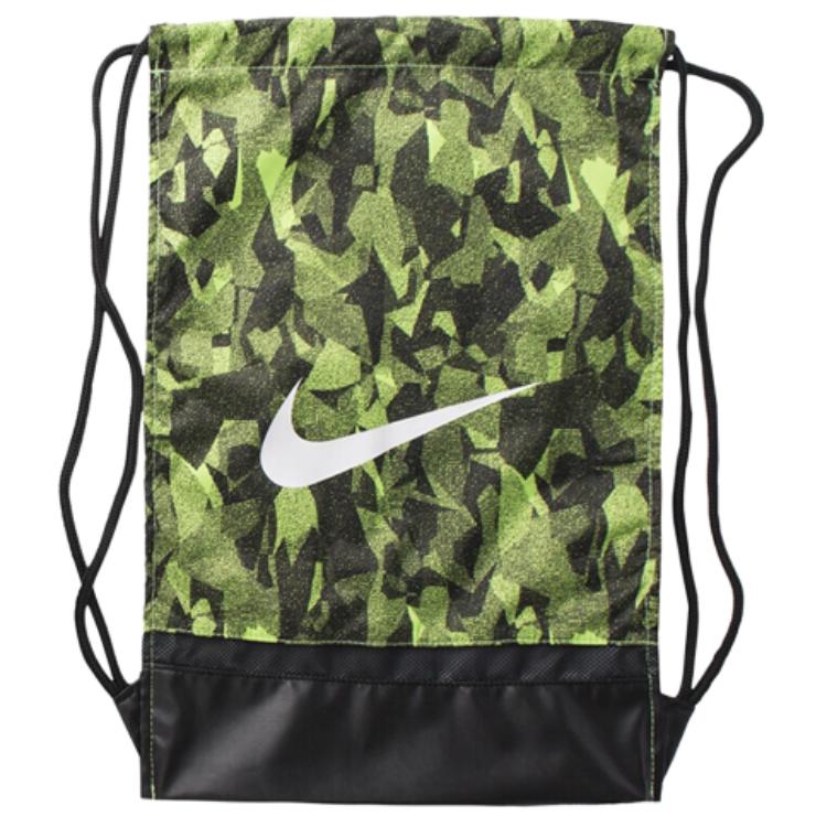 Nike Heritage Gmsk Drawstring Backpack Unisex Backpack Explosive-Green BA6085-315 Explosion Green