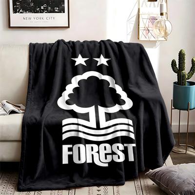 Nottingham Forest Football Club (1) Blanket Suitable For All Seasons And Perfect For Naps Features Vibrant Colors An Ideal Gift For Family And Friends