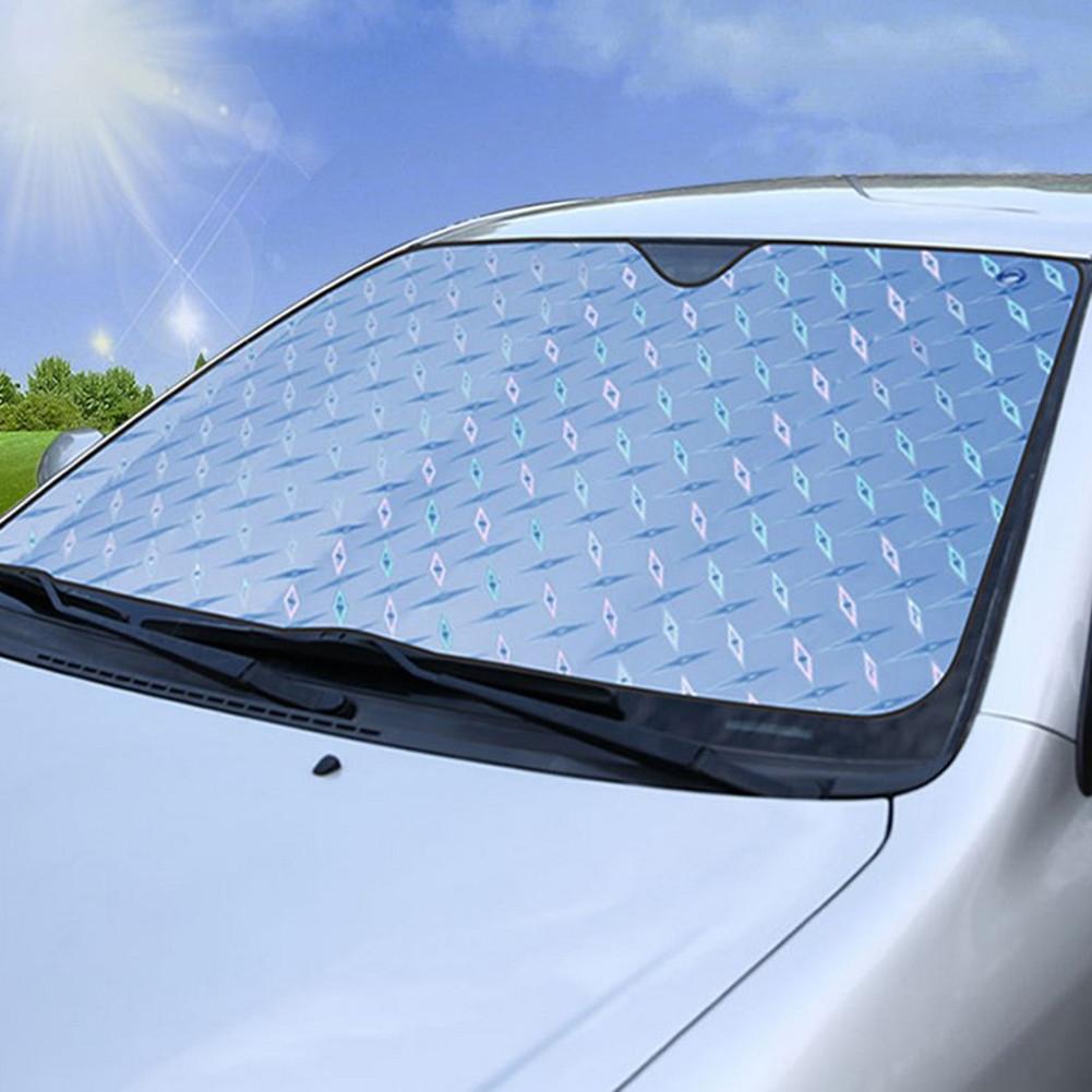 Shield Sun Shade Silver UV 130*60cm Windshield Auto