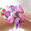 Artificial Wrist Flower Bridesmaid Sisters Hand Flowers Artificial Bride Flowers Wedding Decoration
