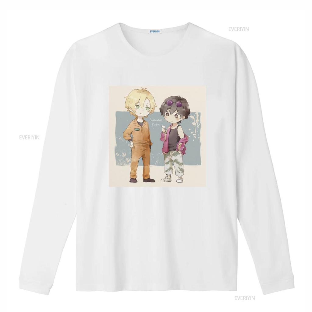 Banana Fish Ash Lynx T-shirt 100% Cotone vintage Lavata Traspirante Morbida Elasticizzata Top Per Uso Quotidiano Casual Leggermente