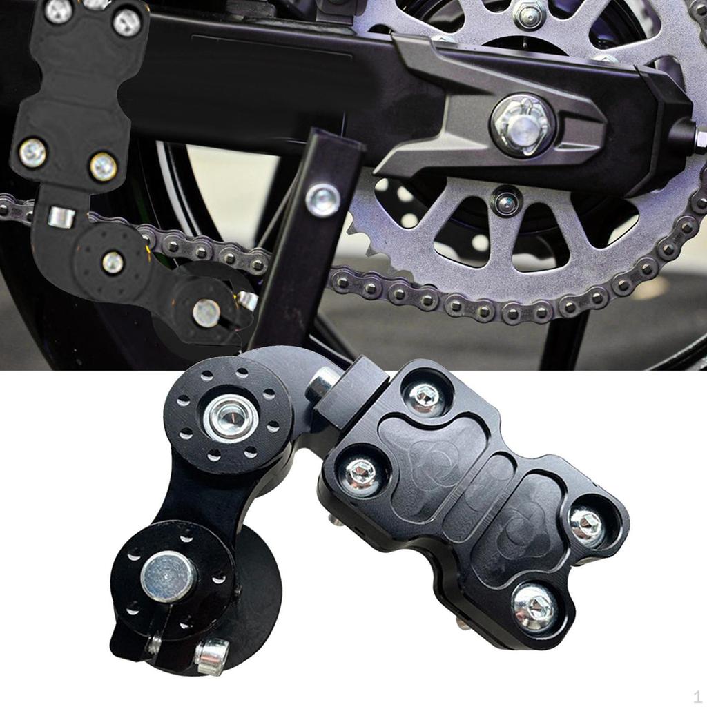 Nastavovač motocyklového řetězu Hliníková slitina Příslušenství Díly Prémiový Profesionální Regulátor Napínák