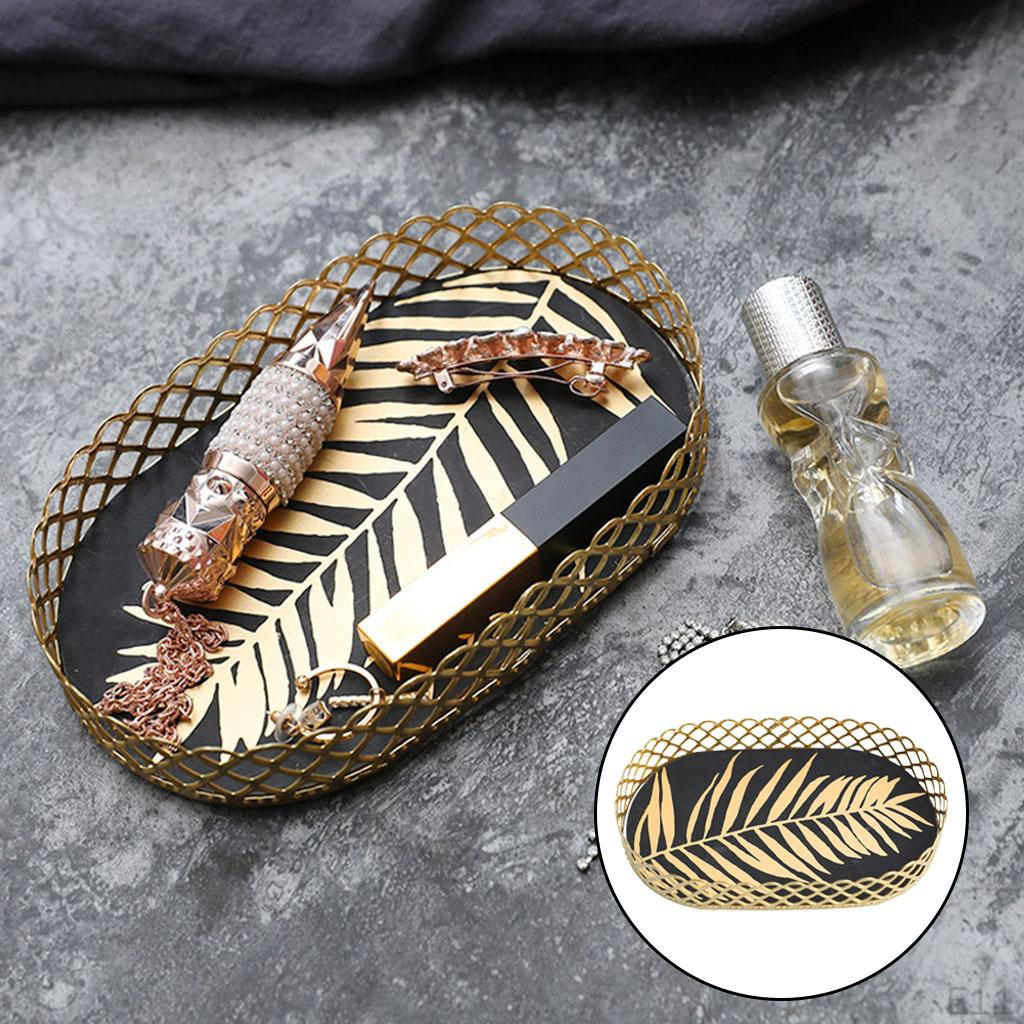 Creative Storage Tray Birthday Gifts Cosmetic Box Makeup Display Plate for Bedroom Home