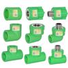 Thickened PPR 4-Point 20 Internal Thread Tee & External Thread Elbow Hot Melt Fittings