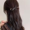 Leopard Banana Clip Barrettes Transparent Hairpin Fashion Ponytail Clips Women Hair Style Tool Headwear Hair Accessories