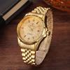 New Hollow Business Mechanical Watch Men's Semi-automatic Gold Imitation Tourbillon High-grade Watch
