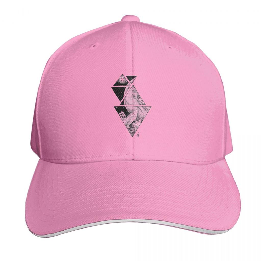 THE SPACIAL TRIANGLE Baseball Cap Visor Sunhat Beach Outing Winter hat Womens Unisexs