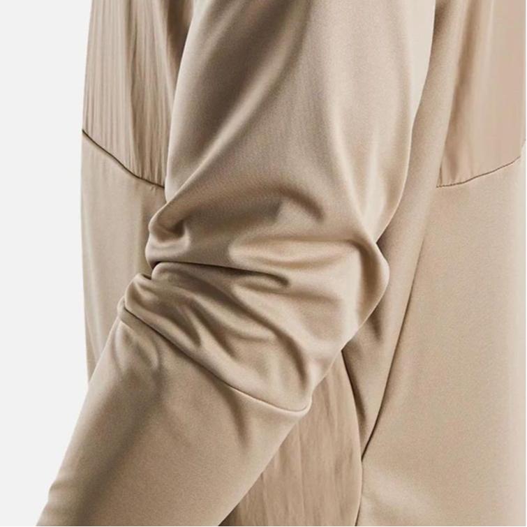 Nike Męska sportowa kurtka polarowa z kapturem, khaki FB8823-247