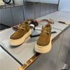 Nové podzimní a zimní kožené povrchové pohodlné boty sportovní boty ležérní boty trendy boty skate boty
