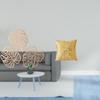 Creative Palm Leaves Wood Wall Decor And Elegant Throw Pillow Cover for Tropical Jungle Living Room