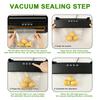 Vacuum Sealer Compact Automatic Dry Moist Modes Sealing Packing Machine Food Preservation