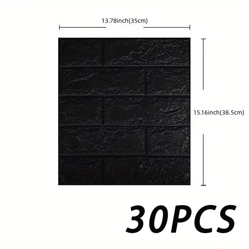 3D einfarbig 35x38,5cm Wohnzimmer Wanddekoration selbstklebender Wandaufkleber