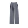 2026 Autumn Women's Wide-Leg High-Waisted Drape Slimming Straight-Leg Pants