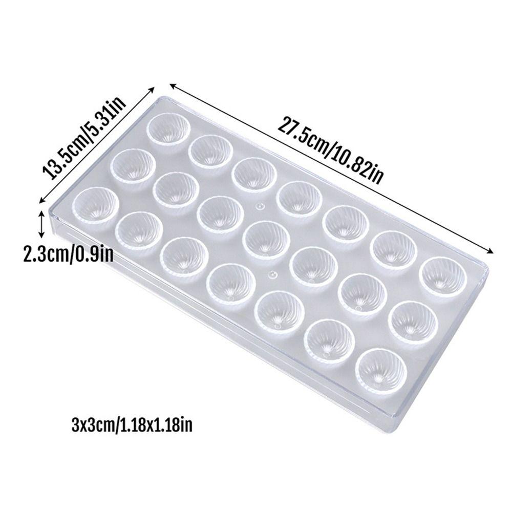 Transparent Chocolate Molds 3D Candy Mould Baking Tools Mini Cookie Mould Ice Cube