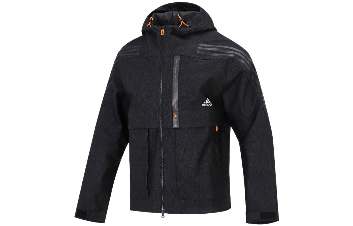 

Adidas Jackets Men s Black Hooded Moderate Other HE9904 XS