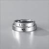One Kiss Love Couple Rings: Trendy Open Design for Men and Women