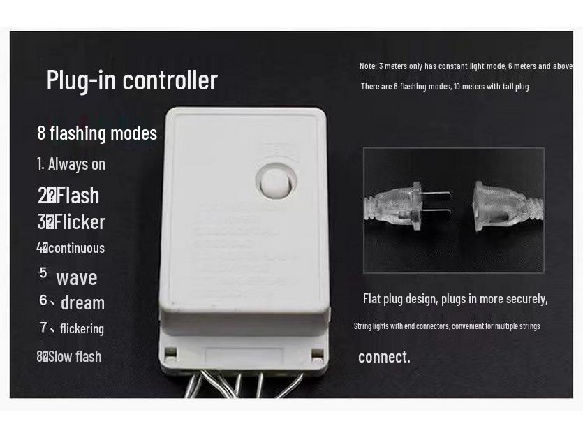 LED Colorful Seashell & Starfish Festive Lights for Indoor/Outdoor Décor