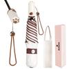 Cat Paw Print UV Light Folding Automatic UV Suitable for Sun and for Birthday Includes Storage Pouch Parasol, Protection, 100% Blocking, Umbrella,