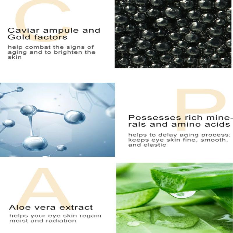 Caviar Eye Mask Moisturizing and Diminishing Fine Lines and Dark Circles Eye Patch Eye Care Essence