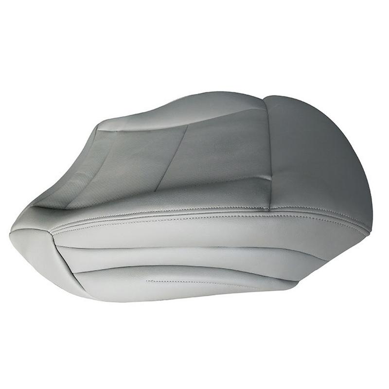 Pokrowiec na dolne siedzenie po stronie kierowcy Pasuje do Mercedes Benz Klasy E E350 E550 2010 2011 2012 2013 2014 Szara Skóra Mikrofibrowa