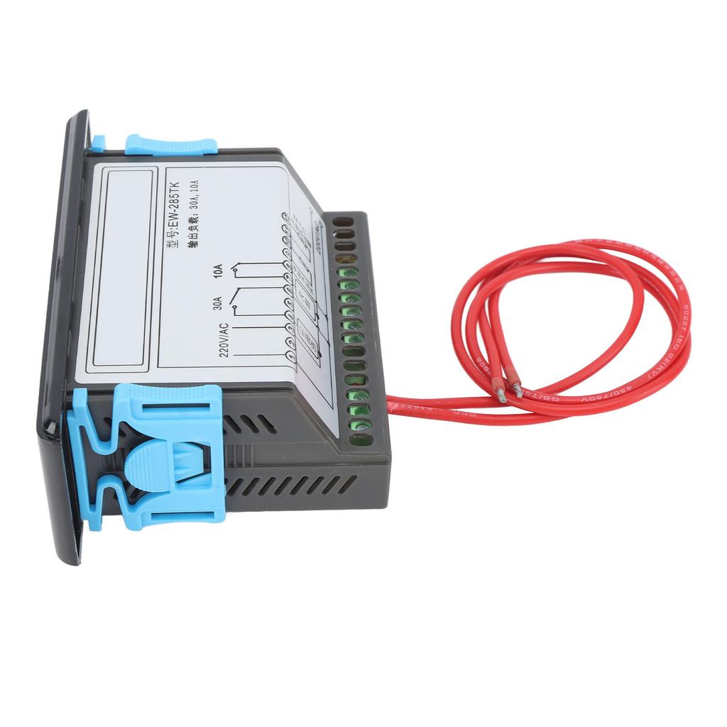 Touch Smart Thermostat Dual Display Digital Refrigeration Defrost Temperature Controller AC220V