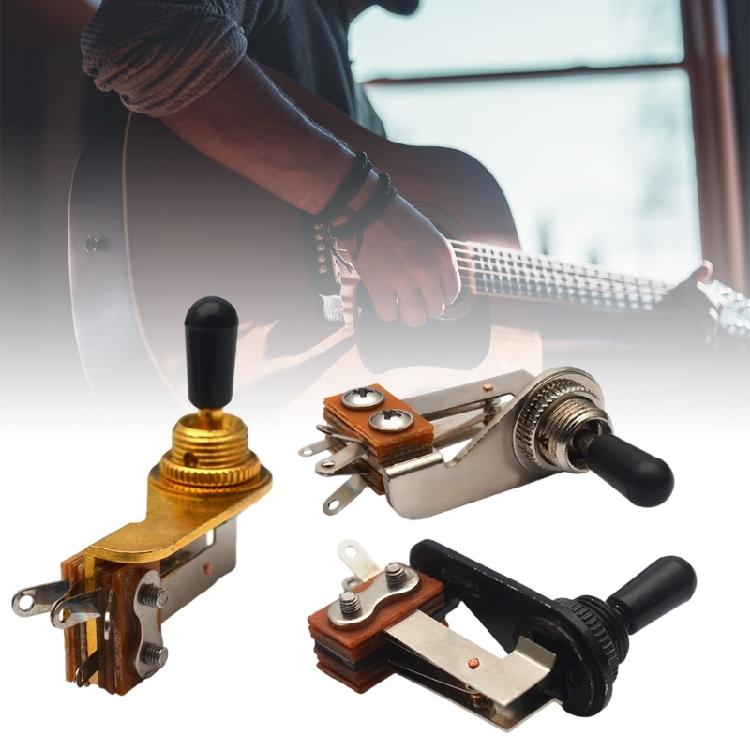 L Type Open Frame Guitar Switches 3 Way Toggle Replacement Seamless Switching Small Size for Effortlessly Installation