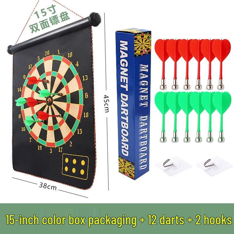 Children's Indoor Magnetic Dartboard Set: Safe, Fun Target Game
